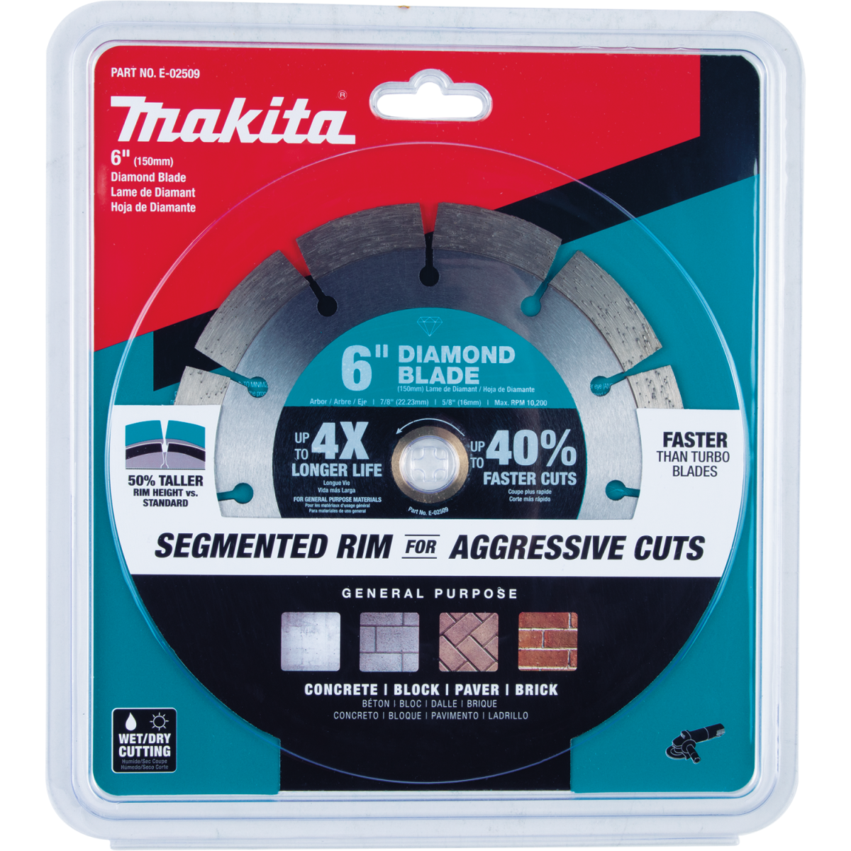 Makita best sale concrete blade